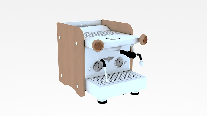渲染模型_咖啡机114