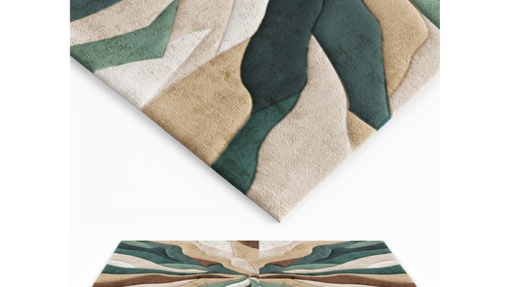 渲染模型_地毯786