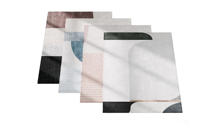 渲染模型_地毯804