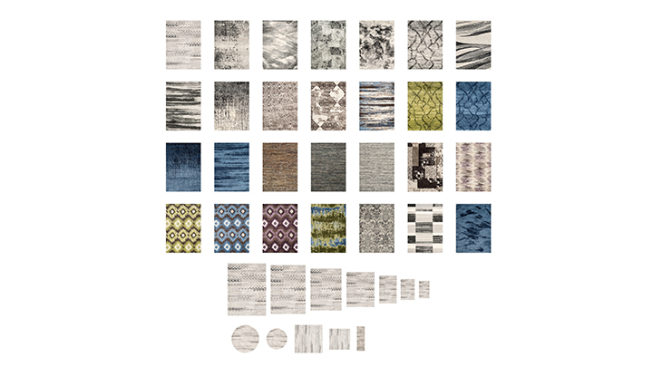 渲染模型_地毯812