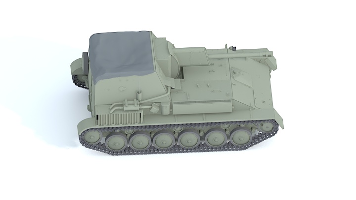 渲染模型_坦克050