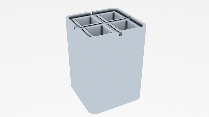 渲染模型_垃圾桶052