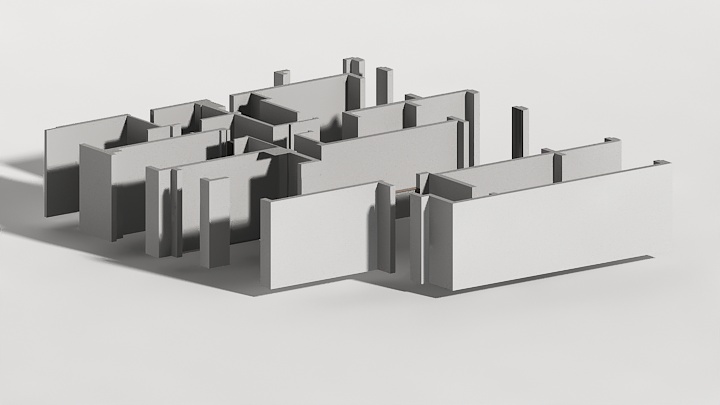 渲染模型_墙体017