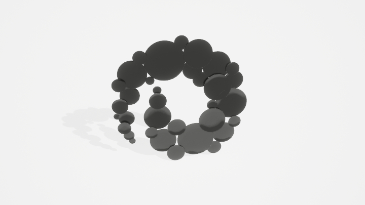 渲染模型_墙面装饰065