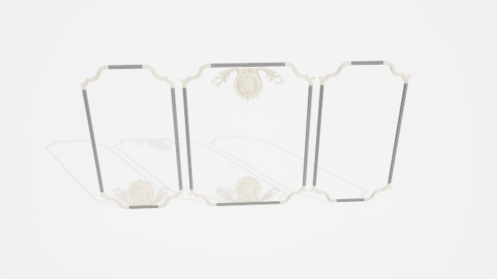 渲染模型_墙面装饰081