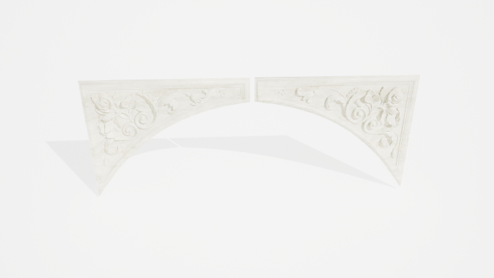 渲染模型_墙面装饰104