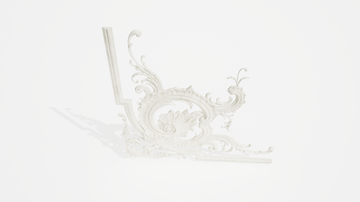 渲染模型_墙面装饰145