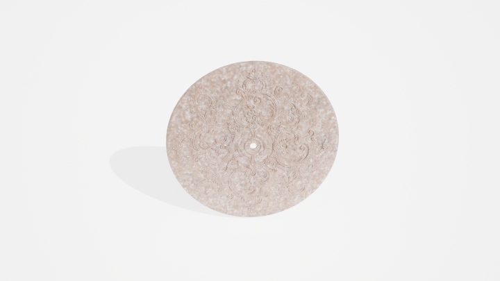 渲染模型_墙面装饰234