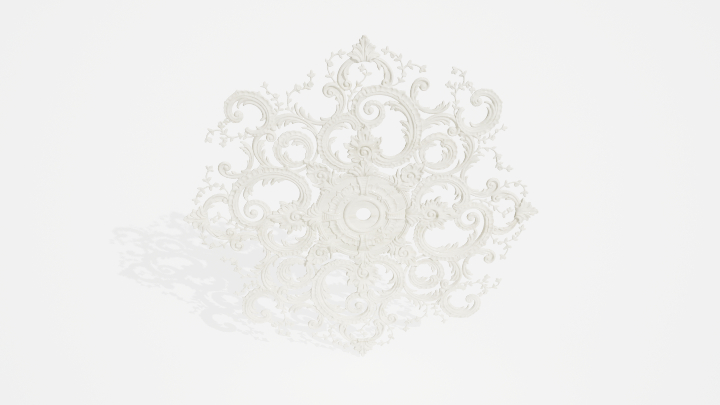 渲染模型_墙面装饰235