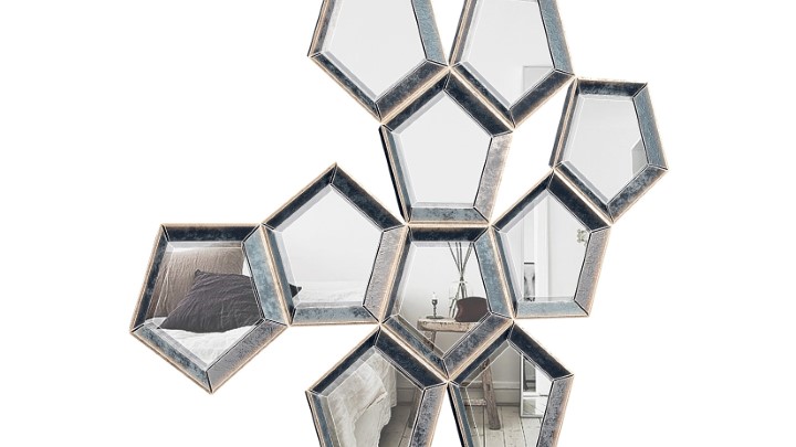 渲染模型_墙面装饰镜005