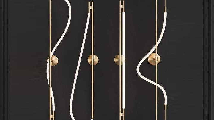 渲染模型_壁灯495