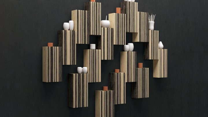 渲染模型_壁灯538