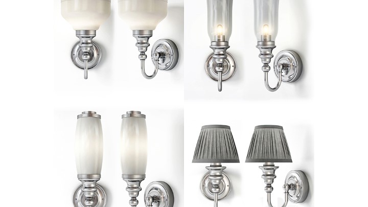 渲染模型_壁灯551