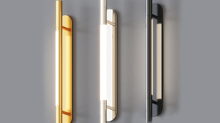 渲染模型_壁灯552