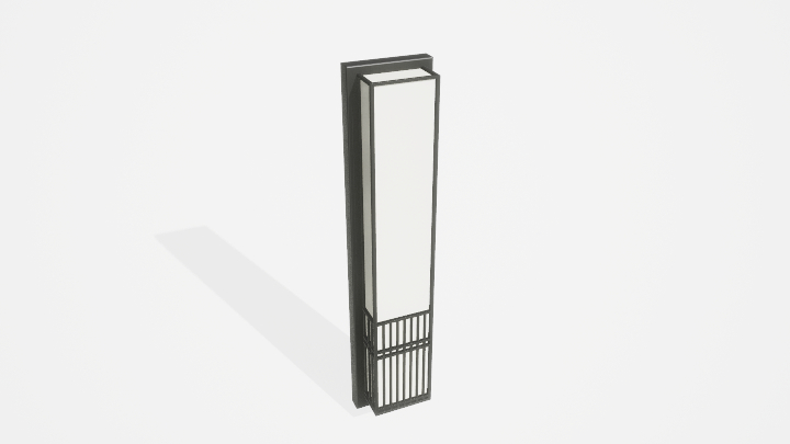 渲染模型_壁灯583