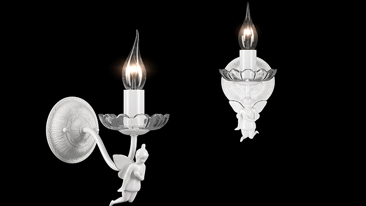 渲染模型_壁灯602