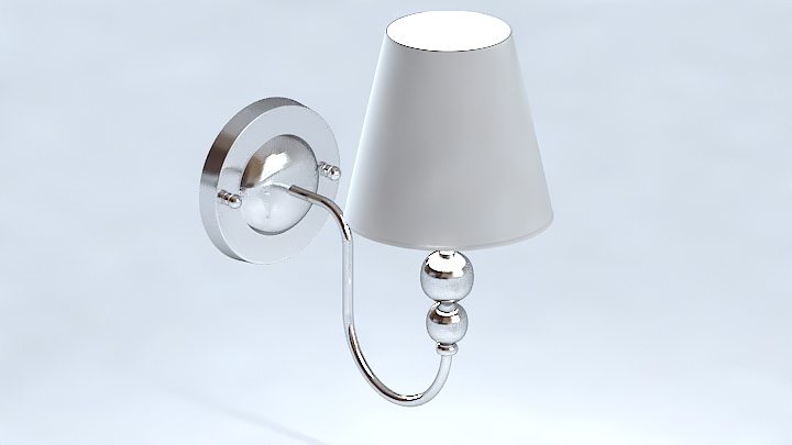 渲染模型_壁灯622