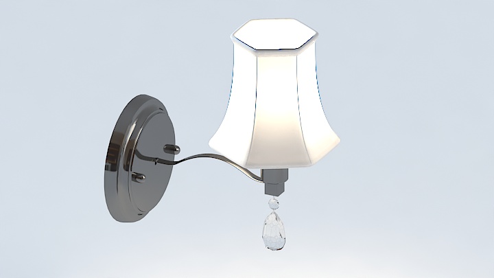 渲染模型_壁灯623