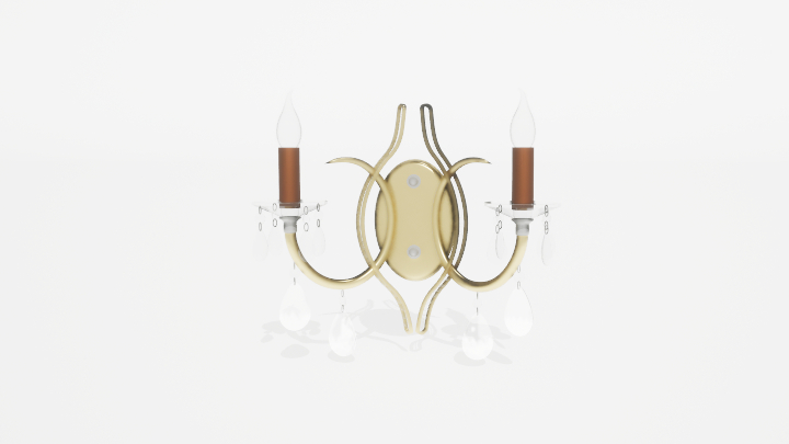 渲染模型_壁灯641