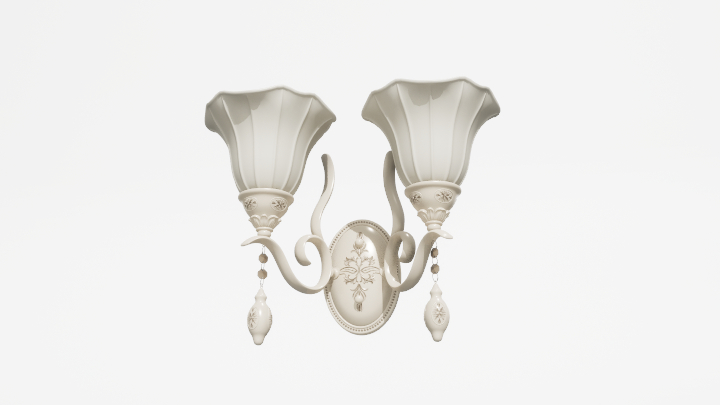 渲染模型_壁灯648