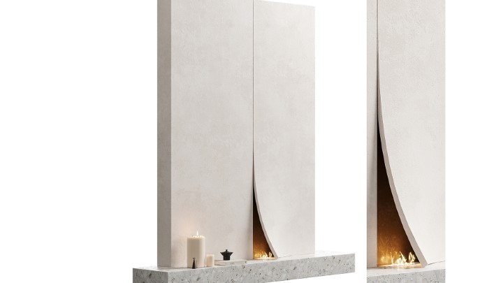 渲染模型_壁炉129