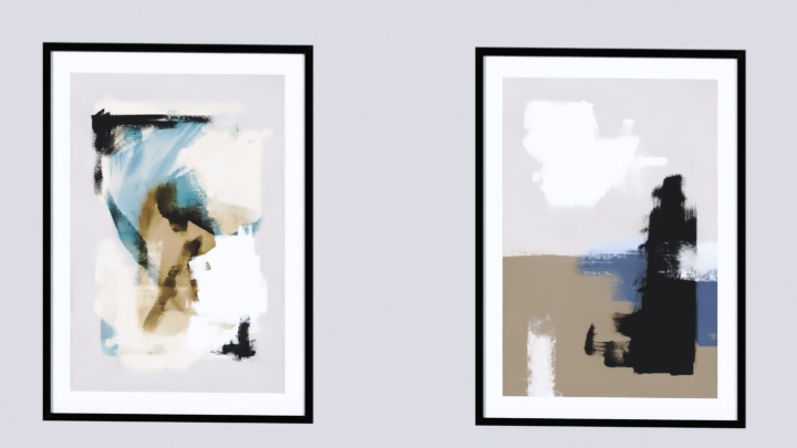 渲染模型_壁画089