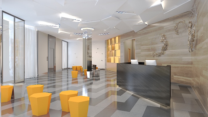 渲染模型_大厅004