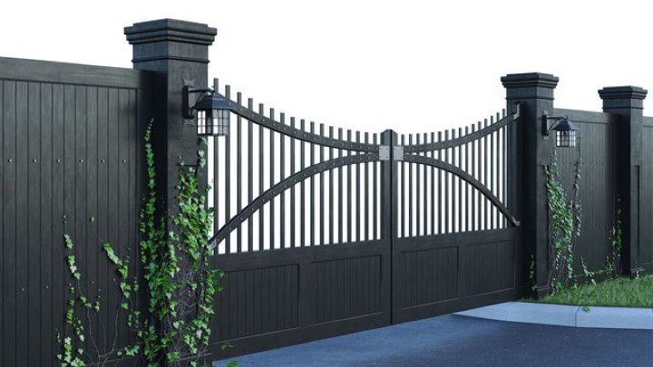 渲染模型_大门019