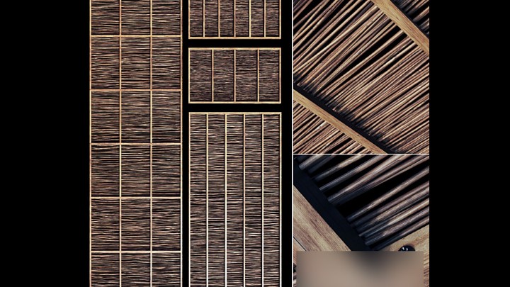 渲染模型_天花板006