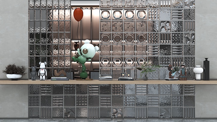 渲染模型_室内装饰233