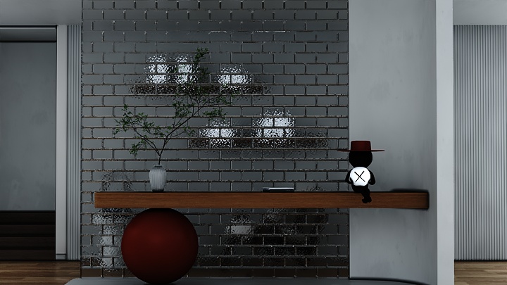 渲染模型_室内装饰242