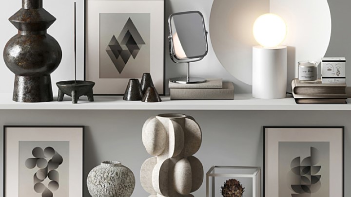 渲染模型_室内装饰品172