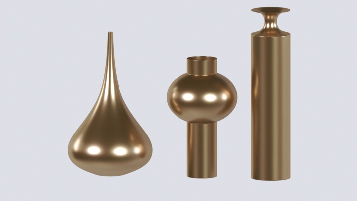 渲染模型_室内装饰品214