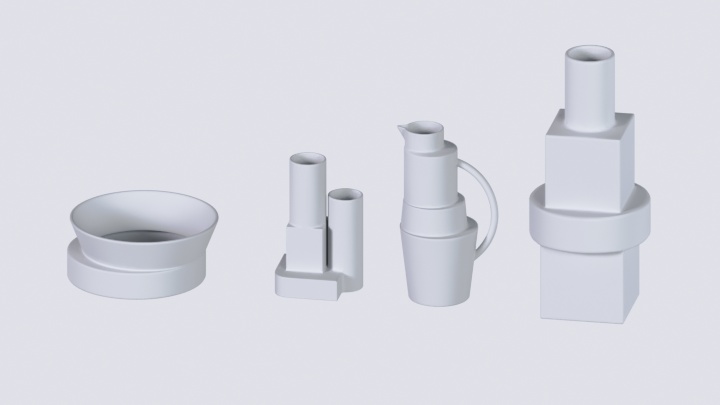 渲染模型_室内装饰品215