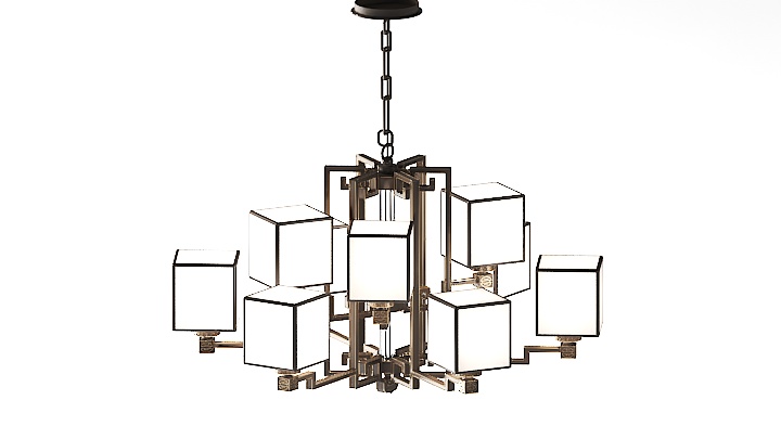 渲染模型_家具装饰014