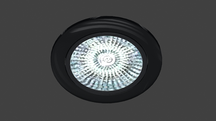 渲染模型_射灯182