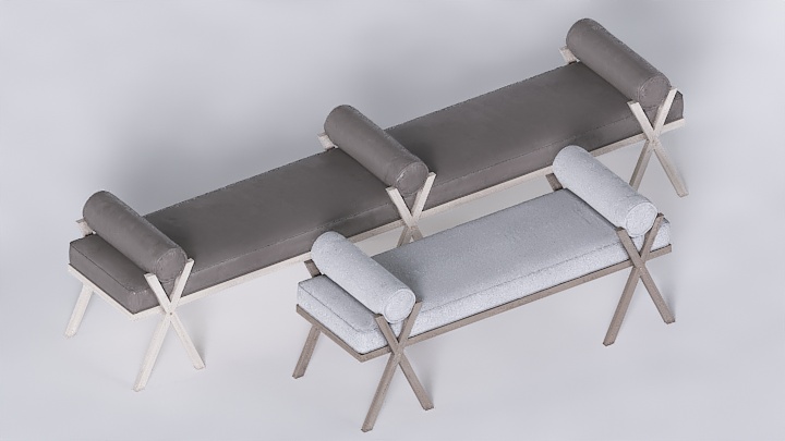 渲染模型_尾凳001