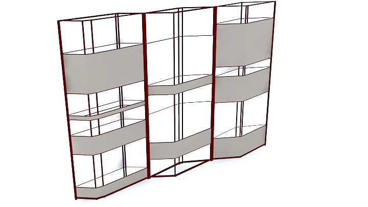 渲染模型_屏风108
