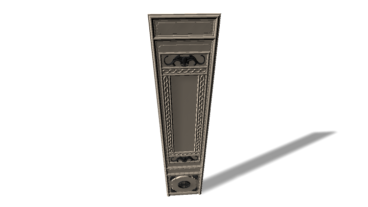 渲染模型_屏风门020