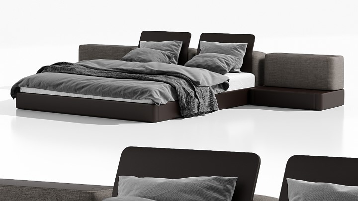 渲染模型_床2630