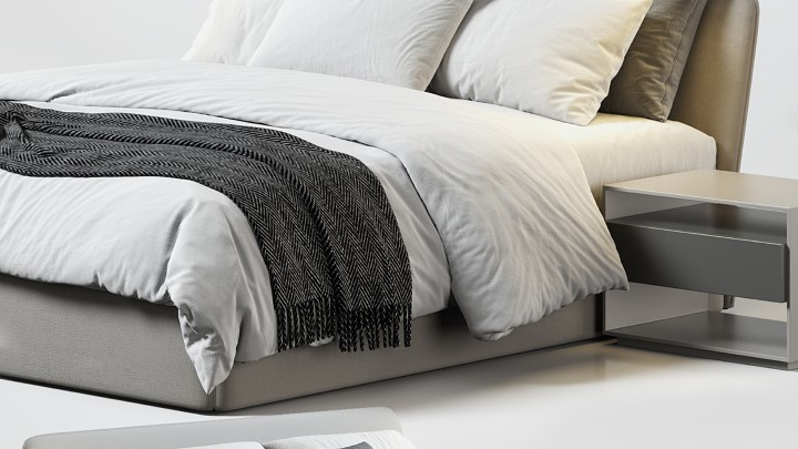 渲染模型_床2639