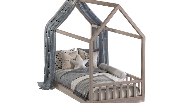 渲染模型_床2642