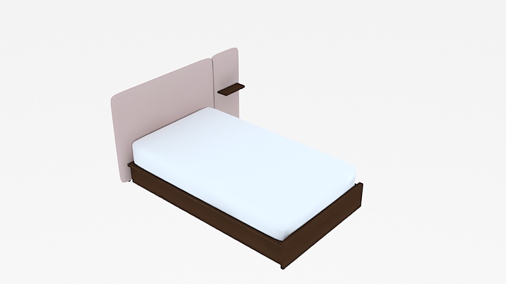 渲染模型_床2700