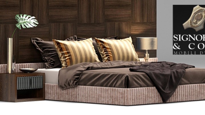 渲染模型_床2717