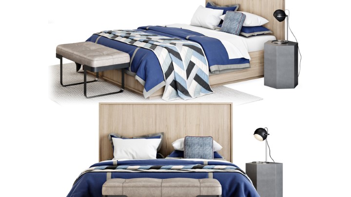 渲染模型_床2720