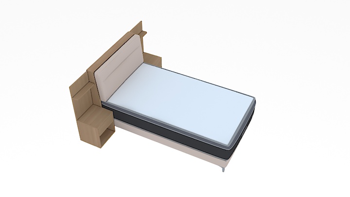 渲染模型_床2778