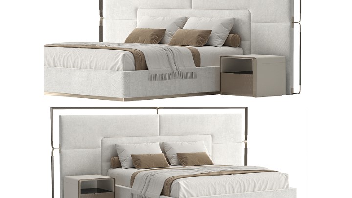 渲染模型_床2815