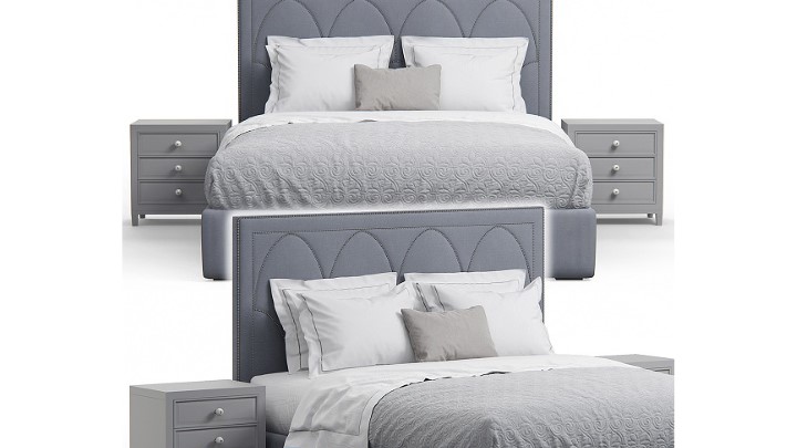 渲染模型_床2816