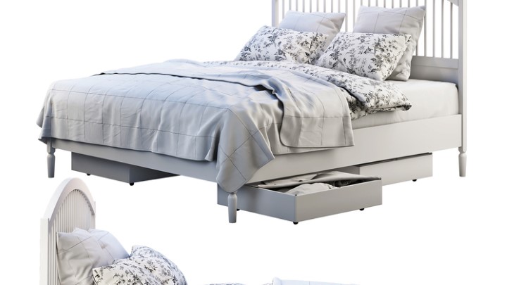 渲染模型_床2869