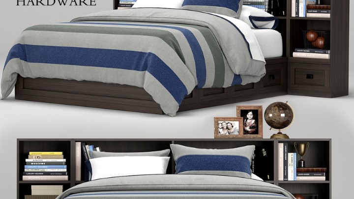 渲染模型_床2874